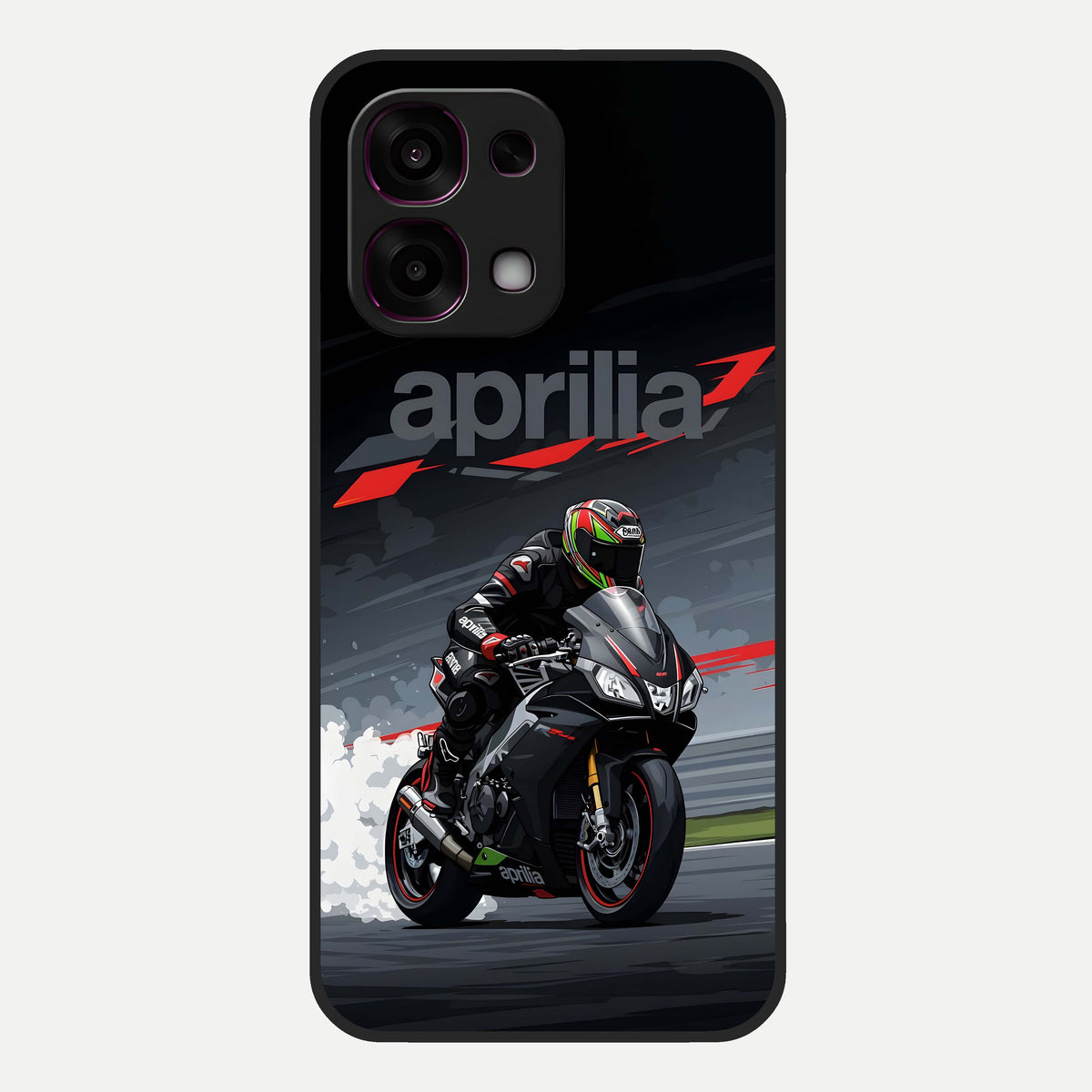  Dark Aprilla Glass Case For Oppo F31 5G back cover – full design glossy printed glass finish