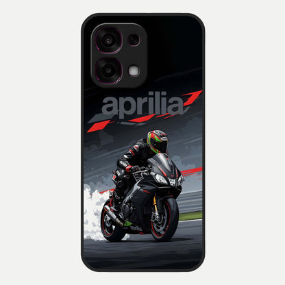  Dark Aprilla Glass Case For Oppo F31 5G back cover – full design glossy printed glass finish