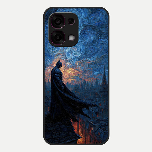 Dark Knight Dusk Glass Case For Oppo F31 5G back cover – full design glossy printed glass finish