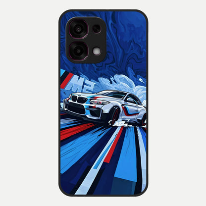  Drift Power Rush Glass Case For Oppo F31 5G back cover – full design glossy printed glass finish