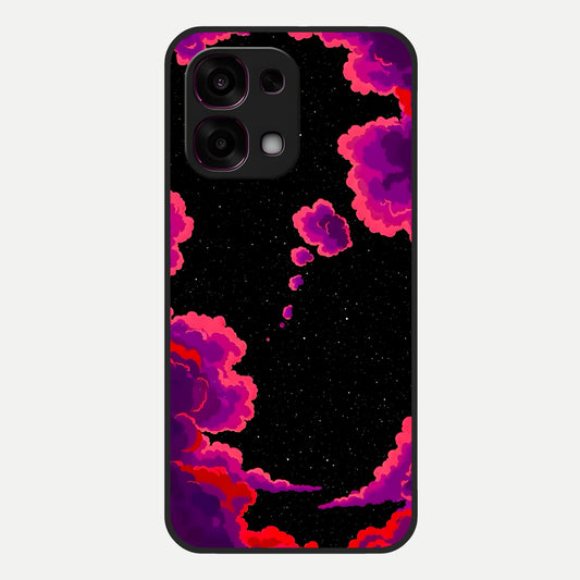  Galaxy Dream Frame Glass Case For Oppo F31 5G back cover – full design glossy printed glass finish