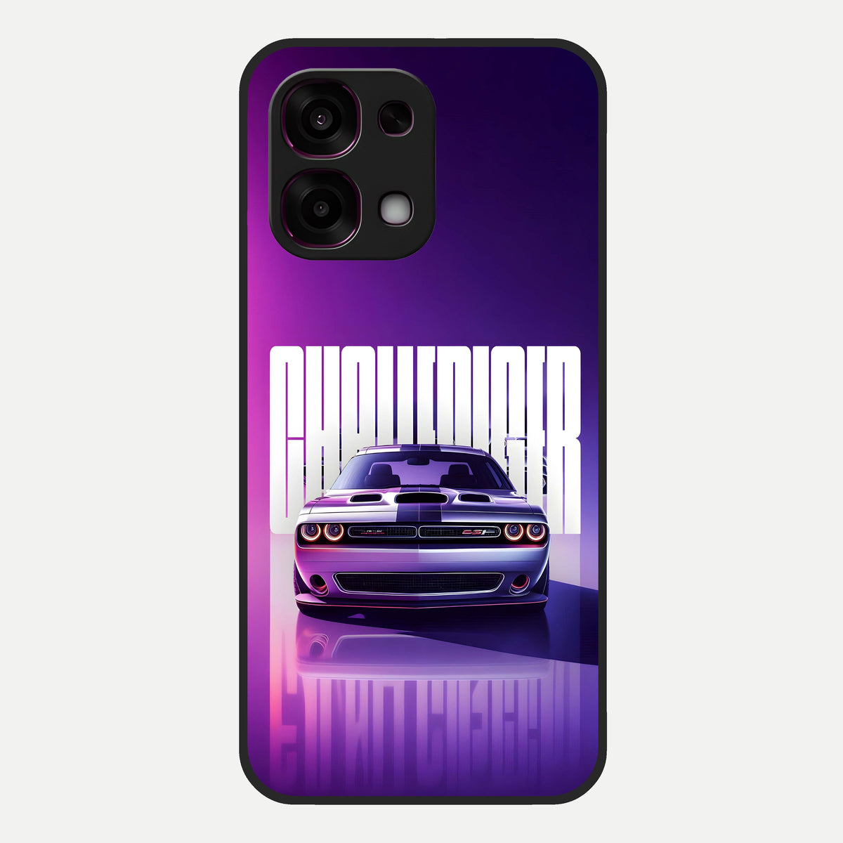  Midnight Muscle Ride Glass Case For Oppo F31 5G back cover – full design glossy printed glass finish