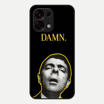  Mr Bean Damn Glass Case For Oppo F31 5G back cover – full design glossy printed glass finish