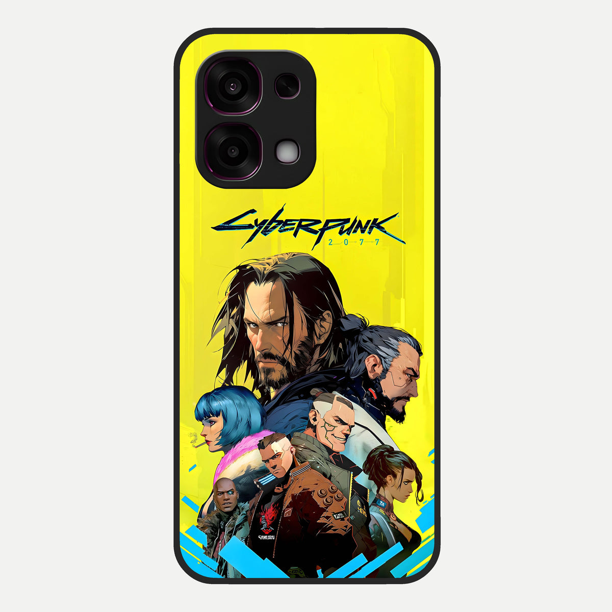  Neon Rebel Genesis Glass Case For Oppo F31 5G back cover – full design glossy printed glass finish