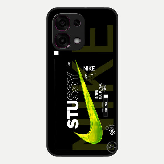  Neon Street Edition Glass Case For Oppo F31 5G back cover – full design glossy printed glass finish