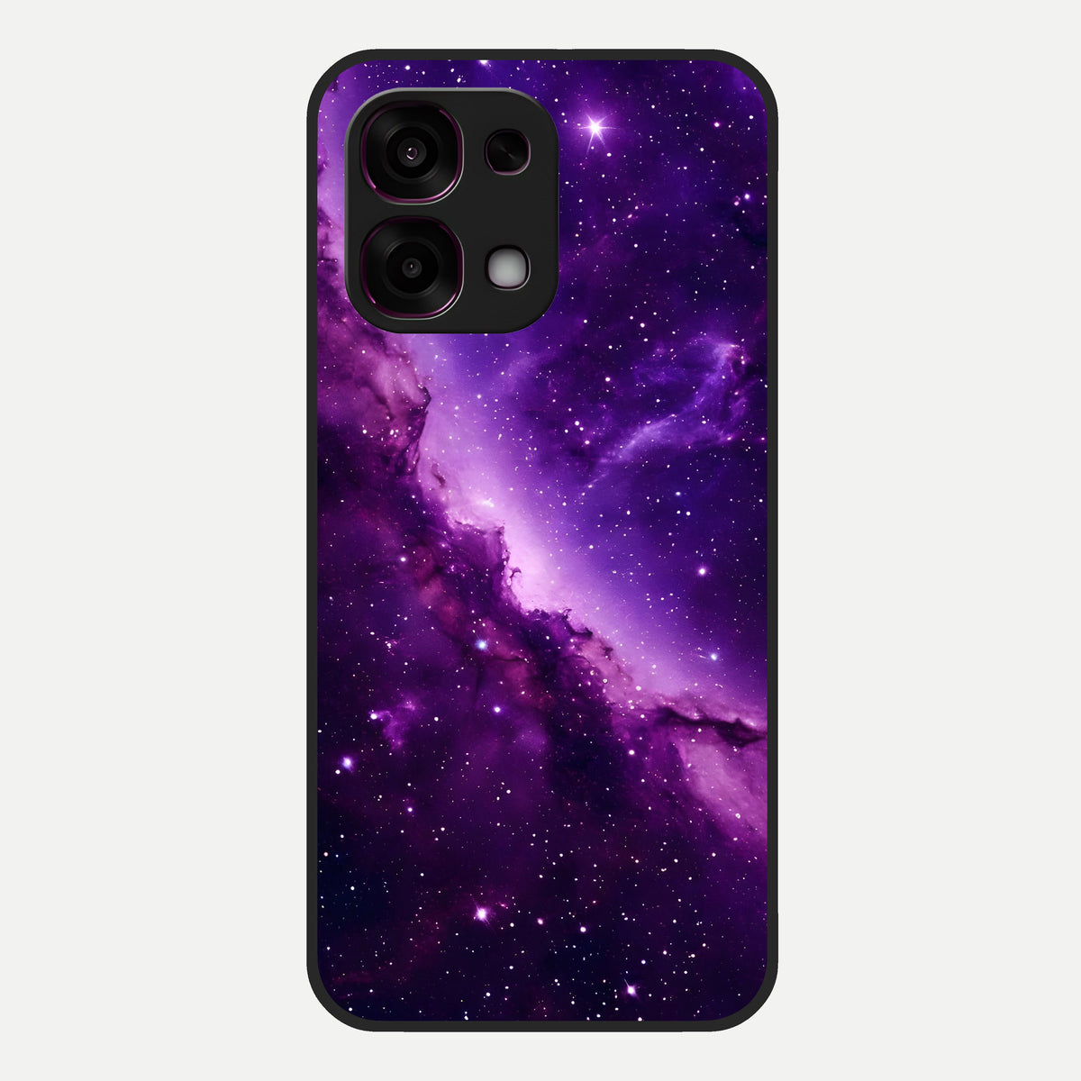 Purple Shade Sky Glass Case For Oppo F31 5G back cover – full design glossy printed glass finish