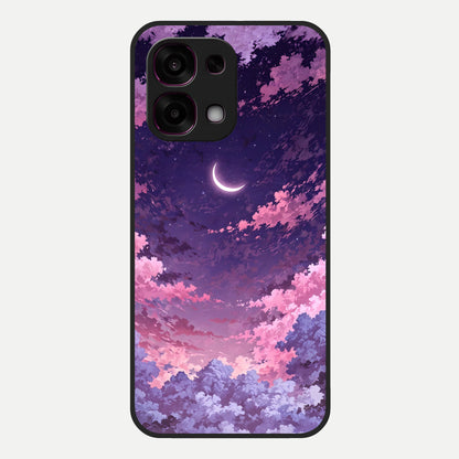  Sky Drift Clouds Glass Case For Oppo F31 5G back cover – full design glossy printed glass finish