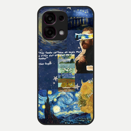  Starry Dream Vision Glass Case For Oppo F31 5G back cover – full design glossy printed glass finish