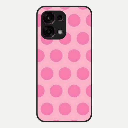  Sweet Dot Dreams Glass Case For Oppo F31 5G back cover – full design glossy printed glass finish