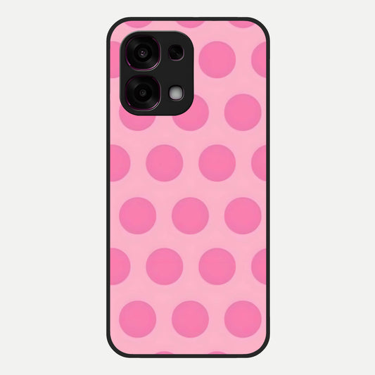  Sweet Dot Dreams Glass Case For Oppo F31 5G back cover – full design glossy printed glass finish