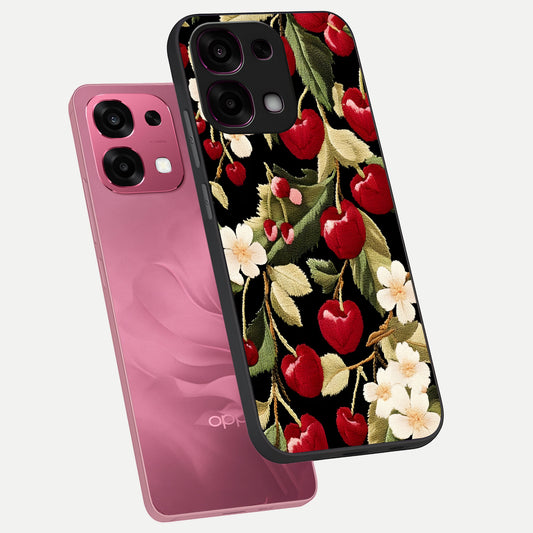  Blooming Spendor Bird phone case For Oppo F31 5G showing premium glass back cover with detailed artwork