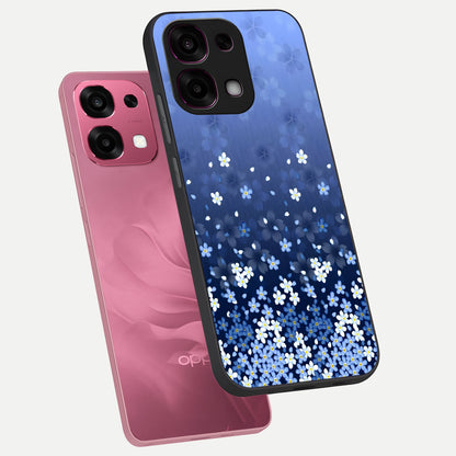  Blue Starry phone case For Oppo F31 5G showing premium glass back cover with detailed artwork