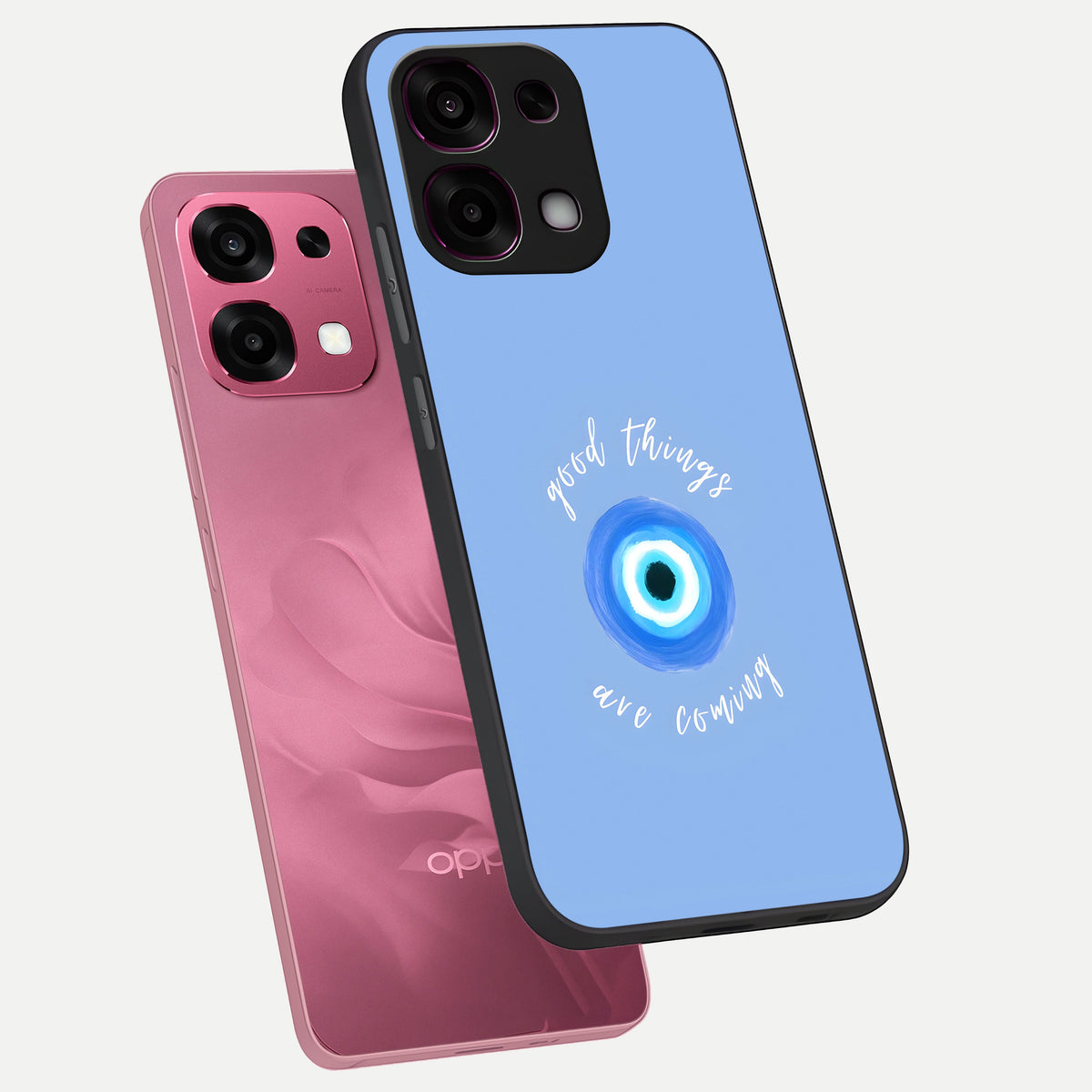  Bright Future Ahead phone case For Oppo F31 5G showing premium glass back cover with detailed artwork