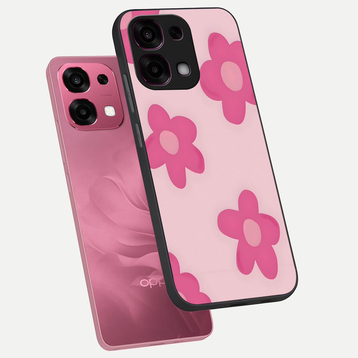  Candy Bloom Dreams phone case For Oppo F31 5G showing premium glass back cover with detailed artwork