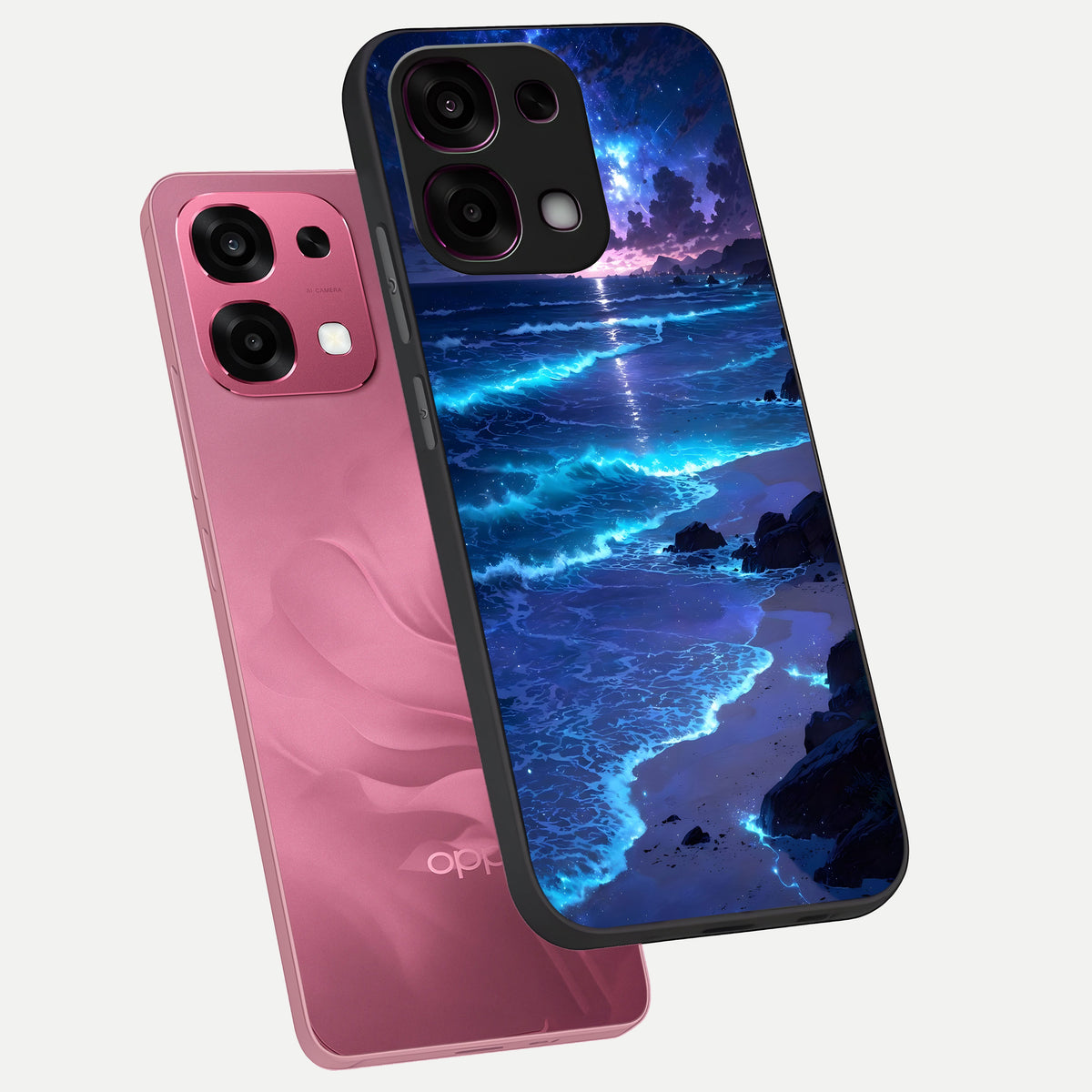  Classic Damn Look phone case For Oppo F31 5G showing premium glass back cover with detailed artwork