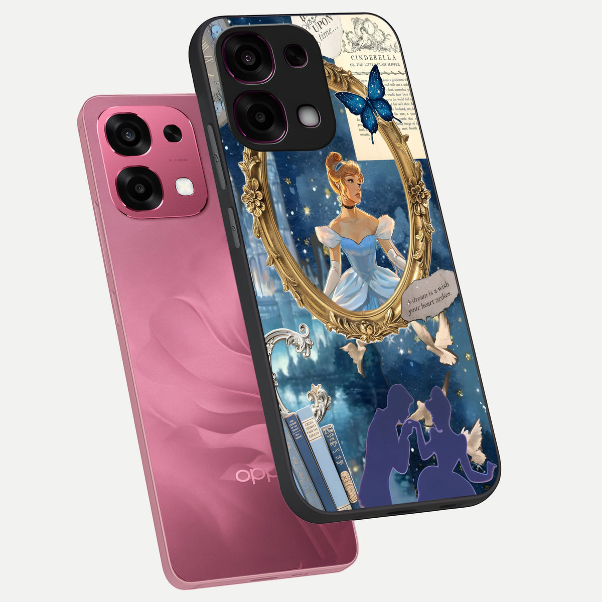  Midnight Queen phone case For Oppo F31 5G showing premium glass back cover with detailed artwork