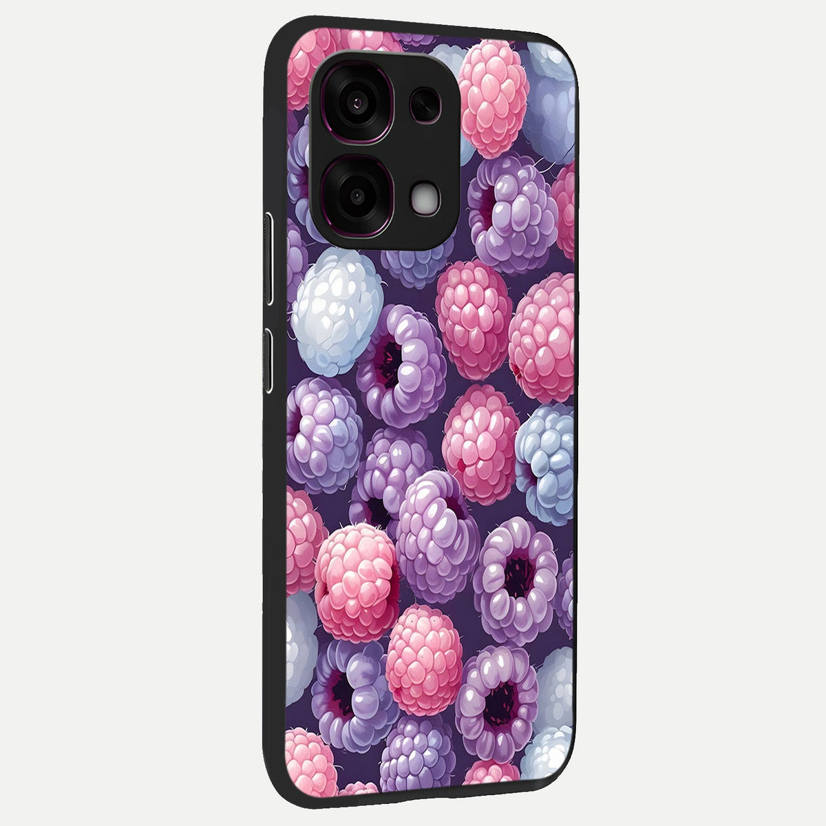  Berry Candy Pop back cover For Oppo F31 5G slim fit glass case with vibrant aesthetic design