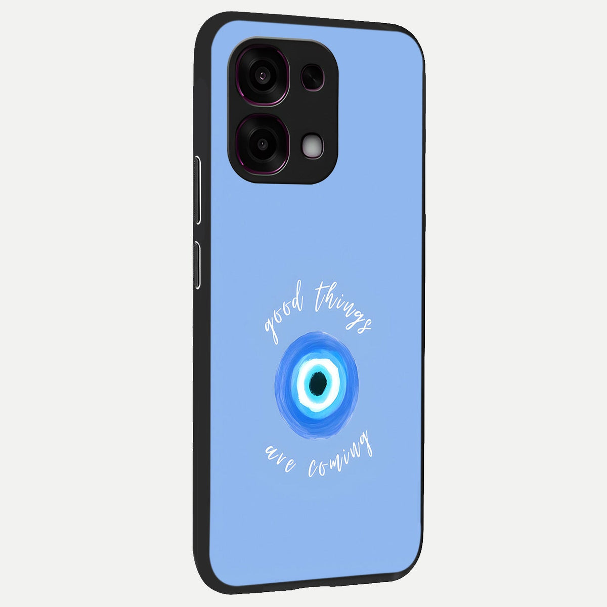  Bright Future Ahead back cover For Oppo F31 5G slim fit glass case with vibrant aesthetic design