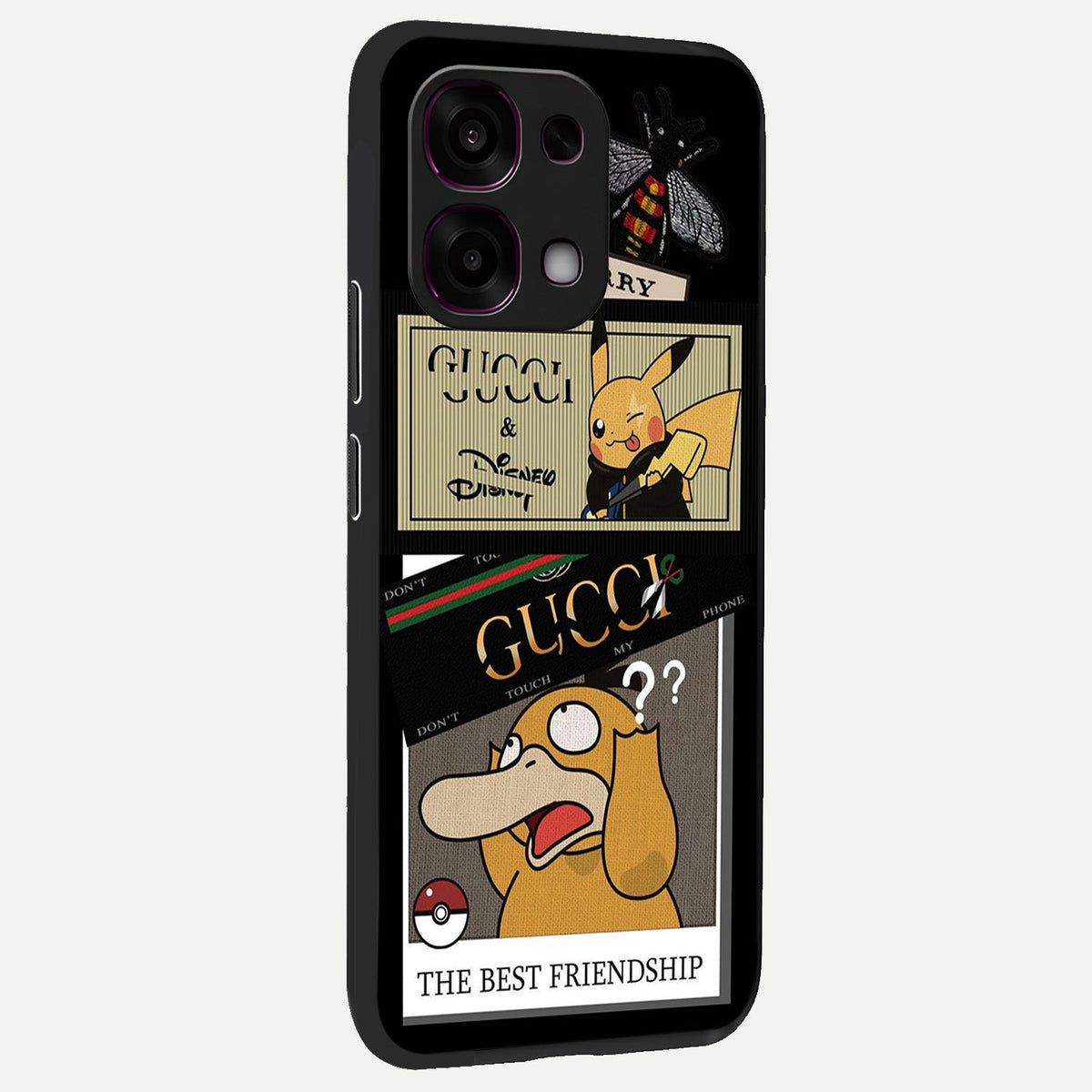  Cartoon Brand Play Mashup back cover For Oppo F31 5G slim fit glass case with vibrant aesthetic design