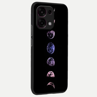  Crimson All Planets back cover For Oppo F31 5G slim fit glass case with vibrant aesthetic design