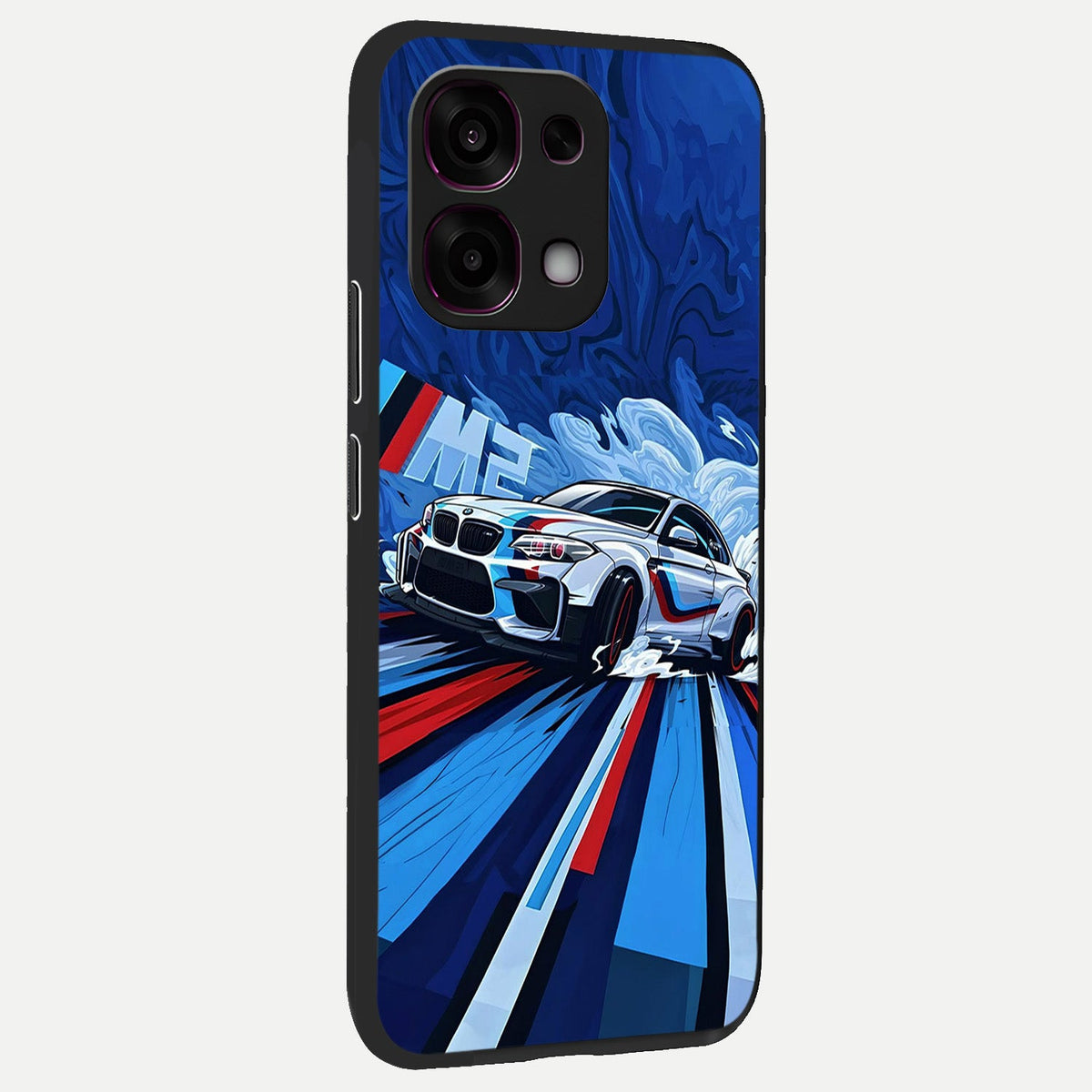  Drift Power Rush back cover For Oppo F31 5G slim fit glass case with vibrant aesthetic design