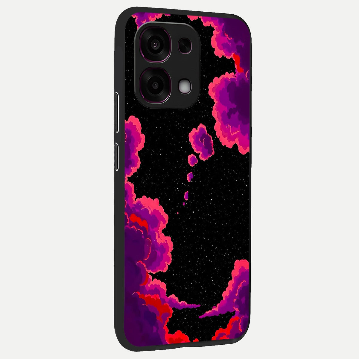 Galaxy Dream Frame back cover For Oppo F31 5G slim fit glass case with vibrant aesthetic design