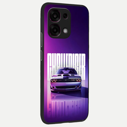  Midnight Muscle Ride back cover For Oppo F31 5G slim fit glass case with vibrant aesthetic design