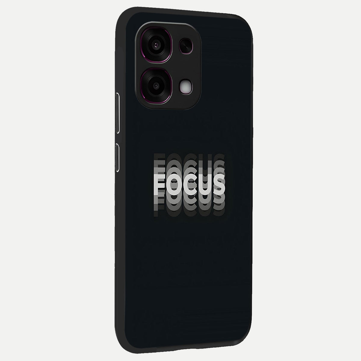  Mono Focus Vision back cover For Oppo F31 5G slim fit glass case with vibrant aesthetic design