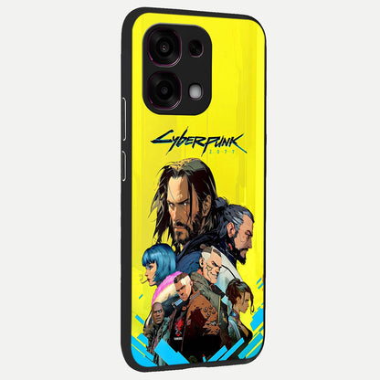  Neon Rebel Genesis back cover For Oppo F31 5G slim fit glass case with vibrant aesthetic design