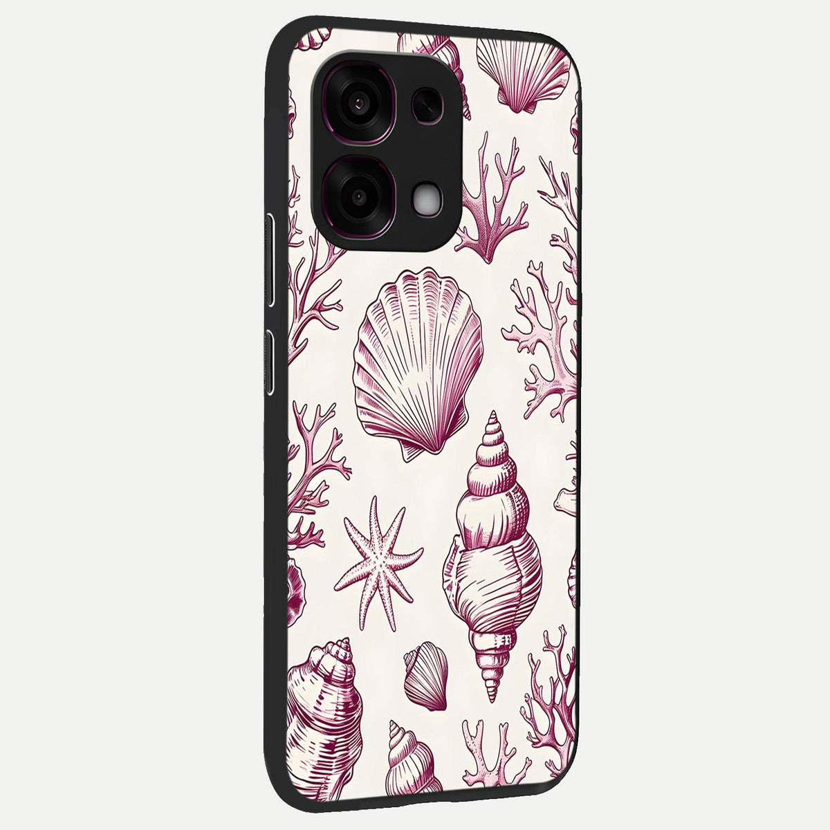  Pink Power Sparks back cover For Oppo F31 5G slim fit glass case with vibrant aesthetic design