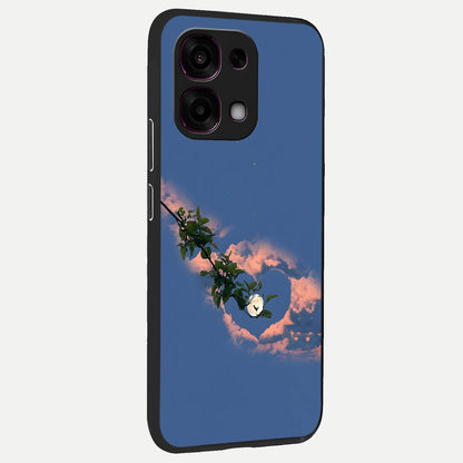  Sky Under Tree back cover For Oppo F31 5G slim fit glass case with vibrant aesthetic design