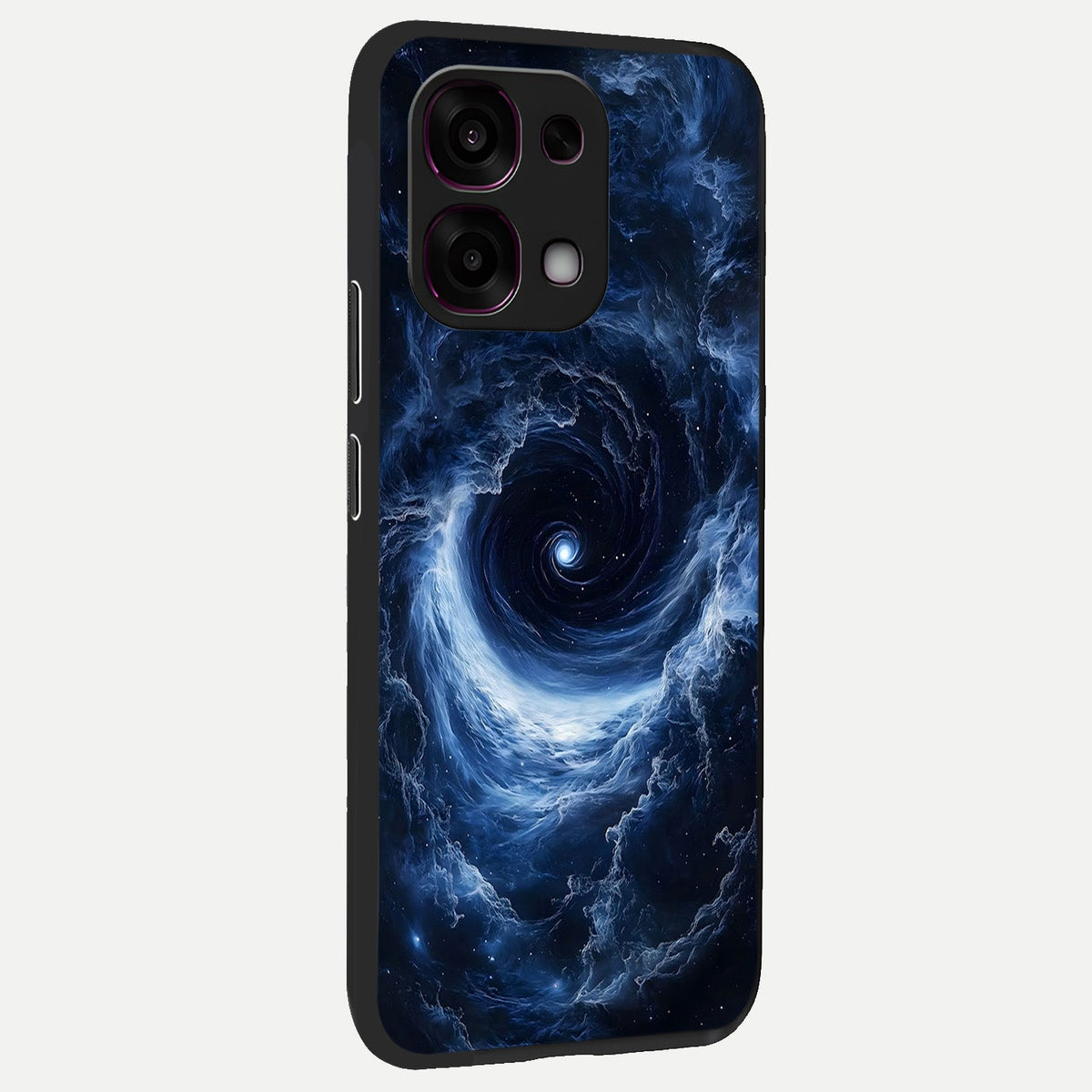  Stunning Galaxy back cover For Oppo F31 5G slim fit glass case with vibrant aesthetic design