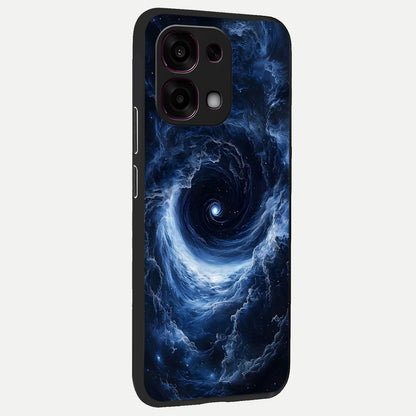  Stunning Galaxy back cover For Oppo F31 5G slim fit glass case with vibrant aesthetic design