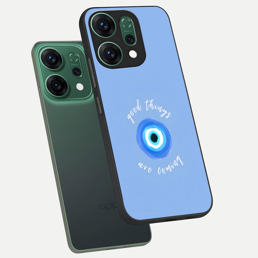  Bright Future Ahead phone case For Oppo Reno 14 showing premium glass back cover with detailed artwork