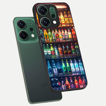  Colorfull Tree phone case For Oppo Reno 14 showing premium glass back cover with detailed artwork