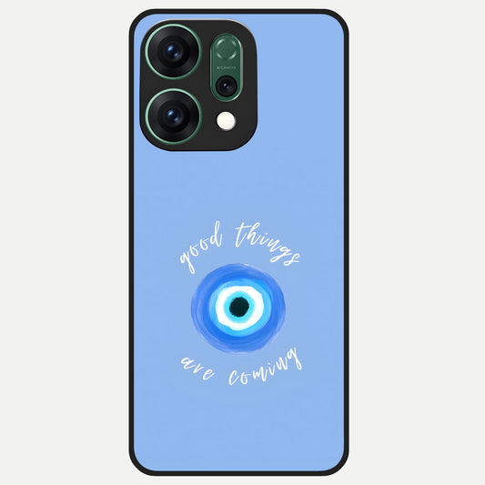  Bright Future Ahead Glass Case For Oppo Reno 14 back cover – full design glossy printed glass finish