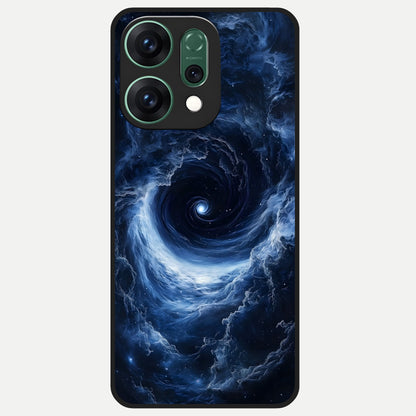  Stunning Galaxy Glass Case For Oppo Reno 14 back cover – full design glossy printed glass finish