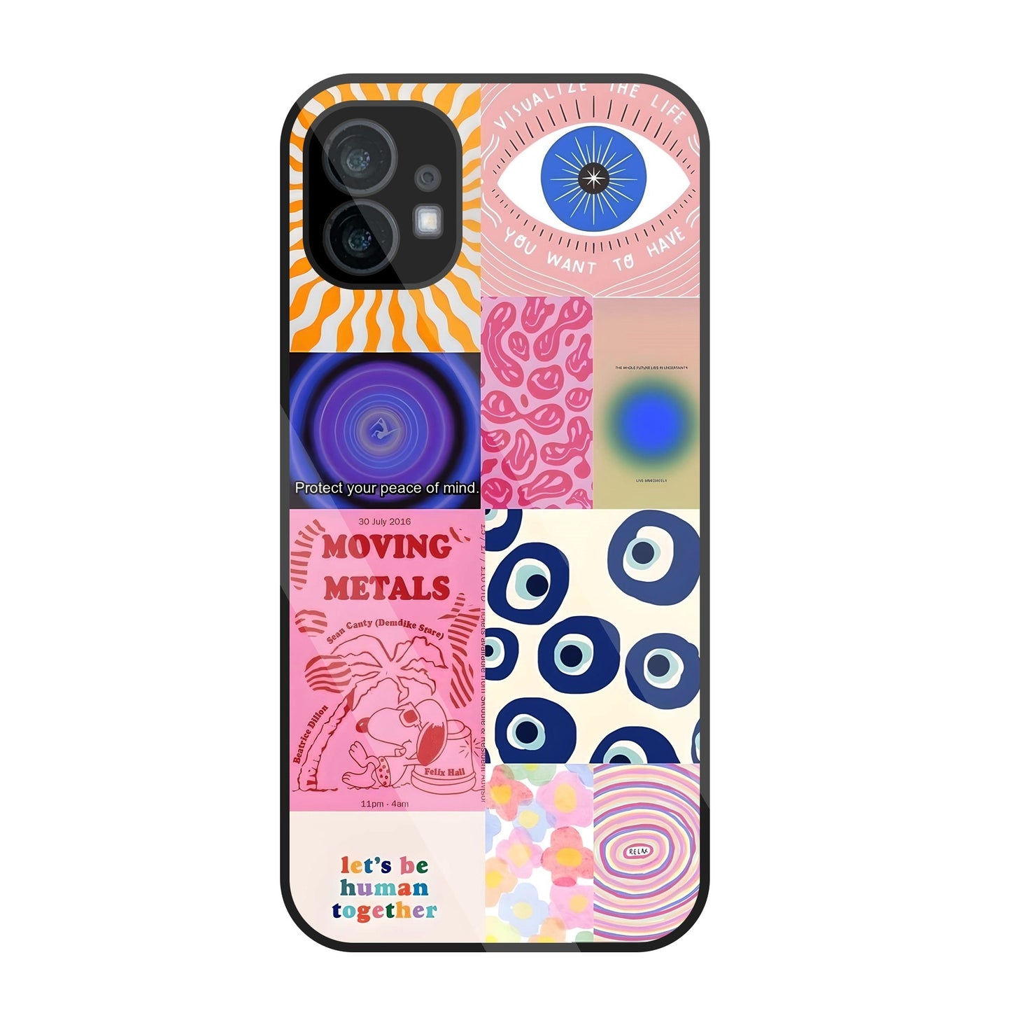 Peace Of Mind Glass Case For Nothing Phone 1