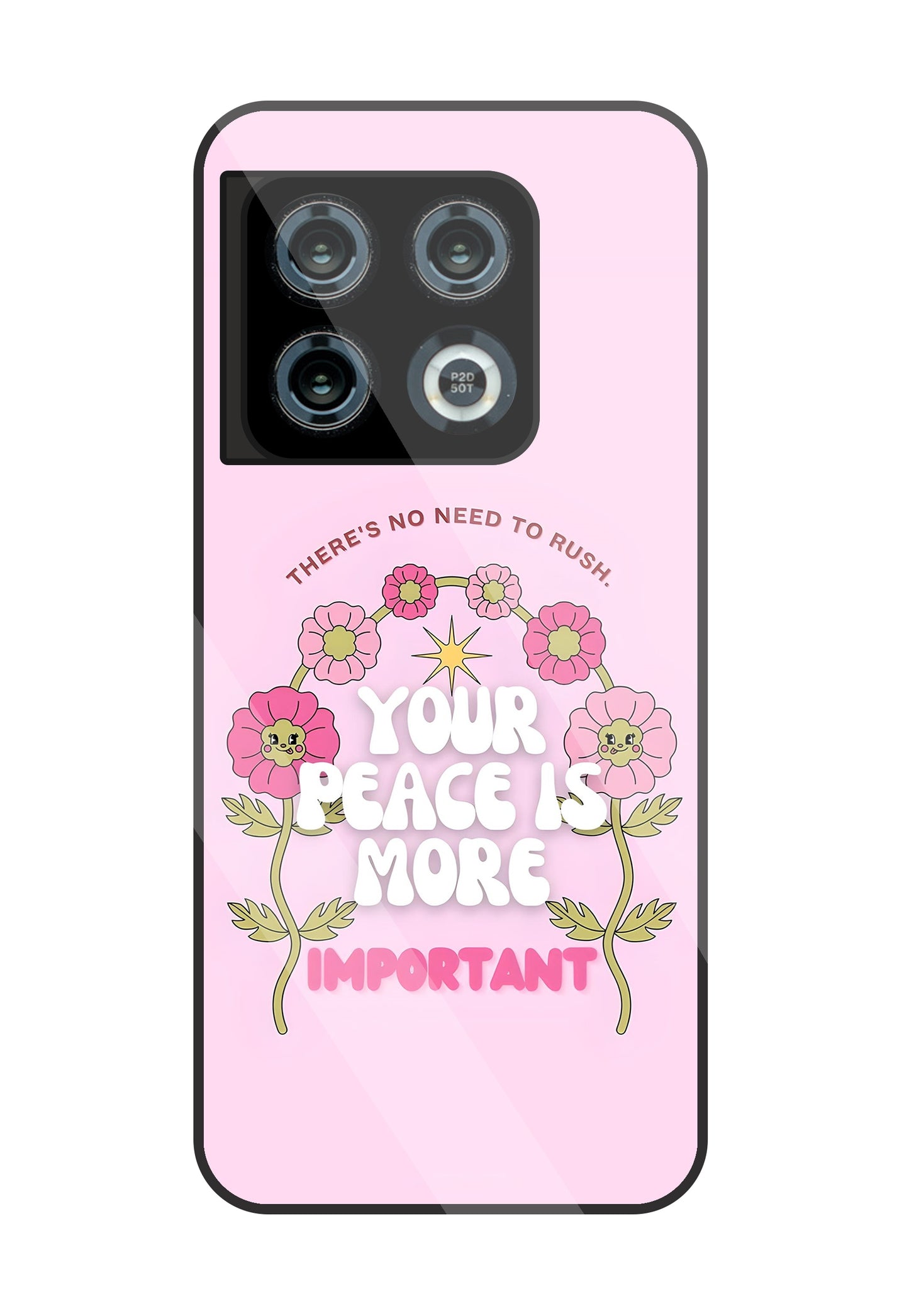 Peace Is More Important Glass Case For OnePlus 10 Pro
