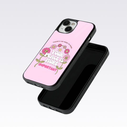Peace Is More Important glass Case For Nothing Phone 2A