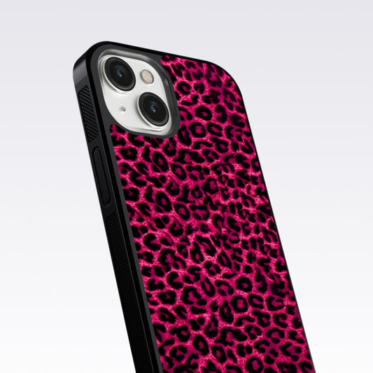 Pink Leopard glass Case For Nothing Phone 2A
