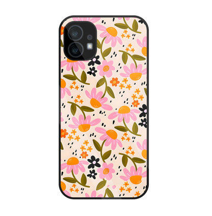 Pink & Yellow Flowers  Case For Nothing Phone 1