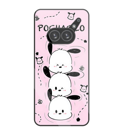 Pochacco Puppy Pink Glass Case For Nothing Phone 2A