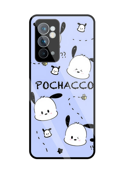 Pochacco Puppy Levender Glass Case For OnePlus 9RT