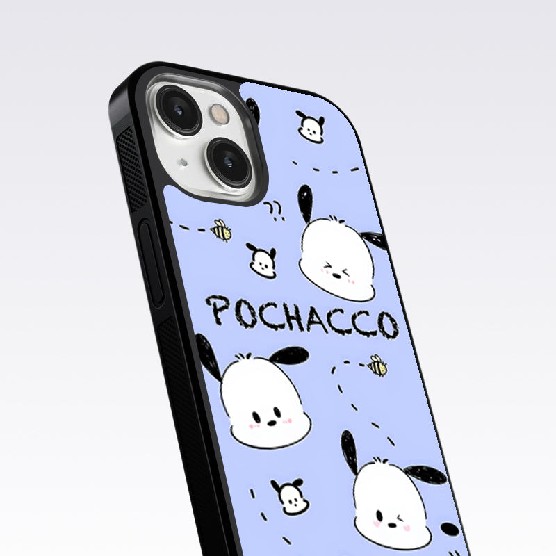 Pochacco Puppy Levender Glass Case For OnePlus 11R