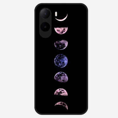  Crimson All Planets Glass Case For Poco C85x back cover – full design glossy printed glass finish