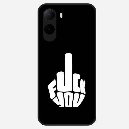  Rebel Mode On Glass Case For Poco C85x back cover – full design glossy printed glass finish