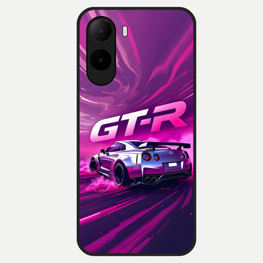  Speed Drift Legend Glass Case For Poco C85x back cover – full design glossy printed glass finish