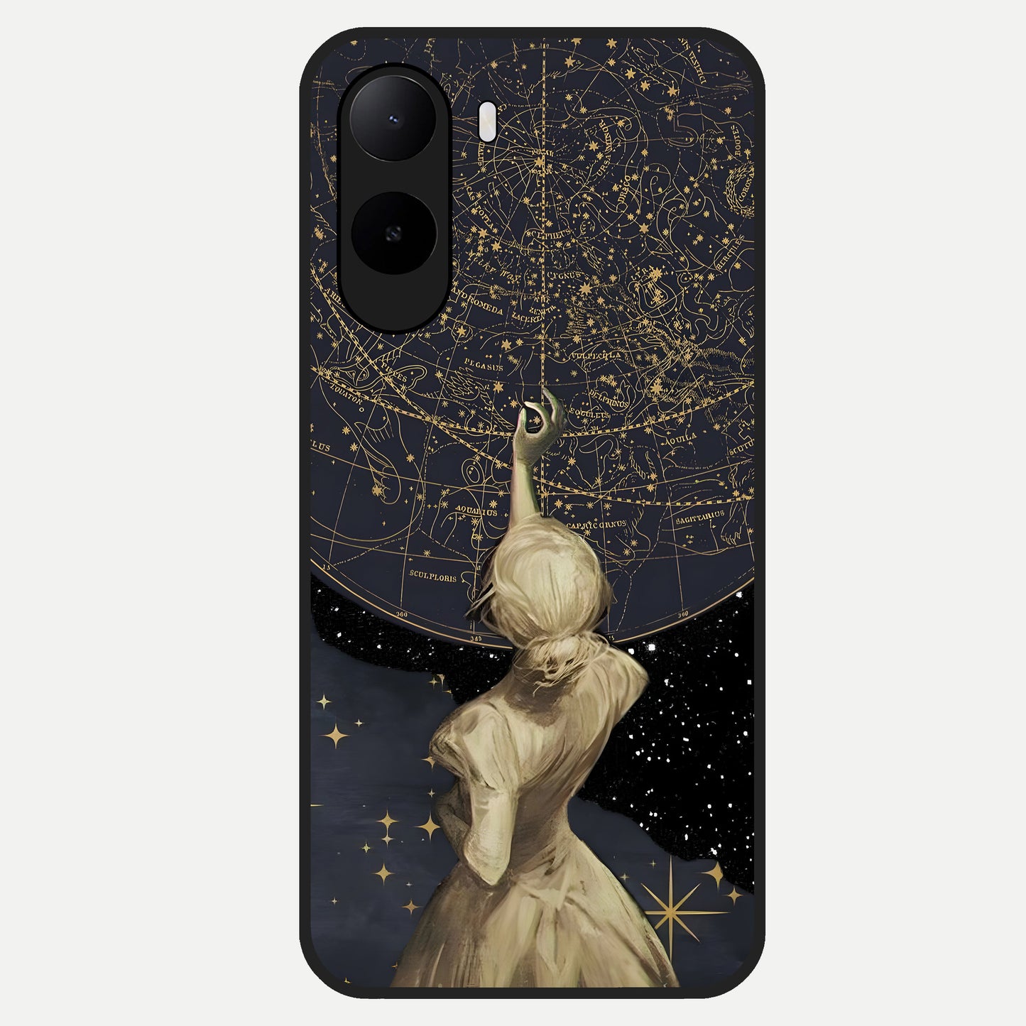  Taylor Swift Girl Glass Case For Poco C85x back cover – full design glossy printed glass finish