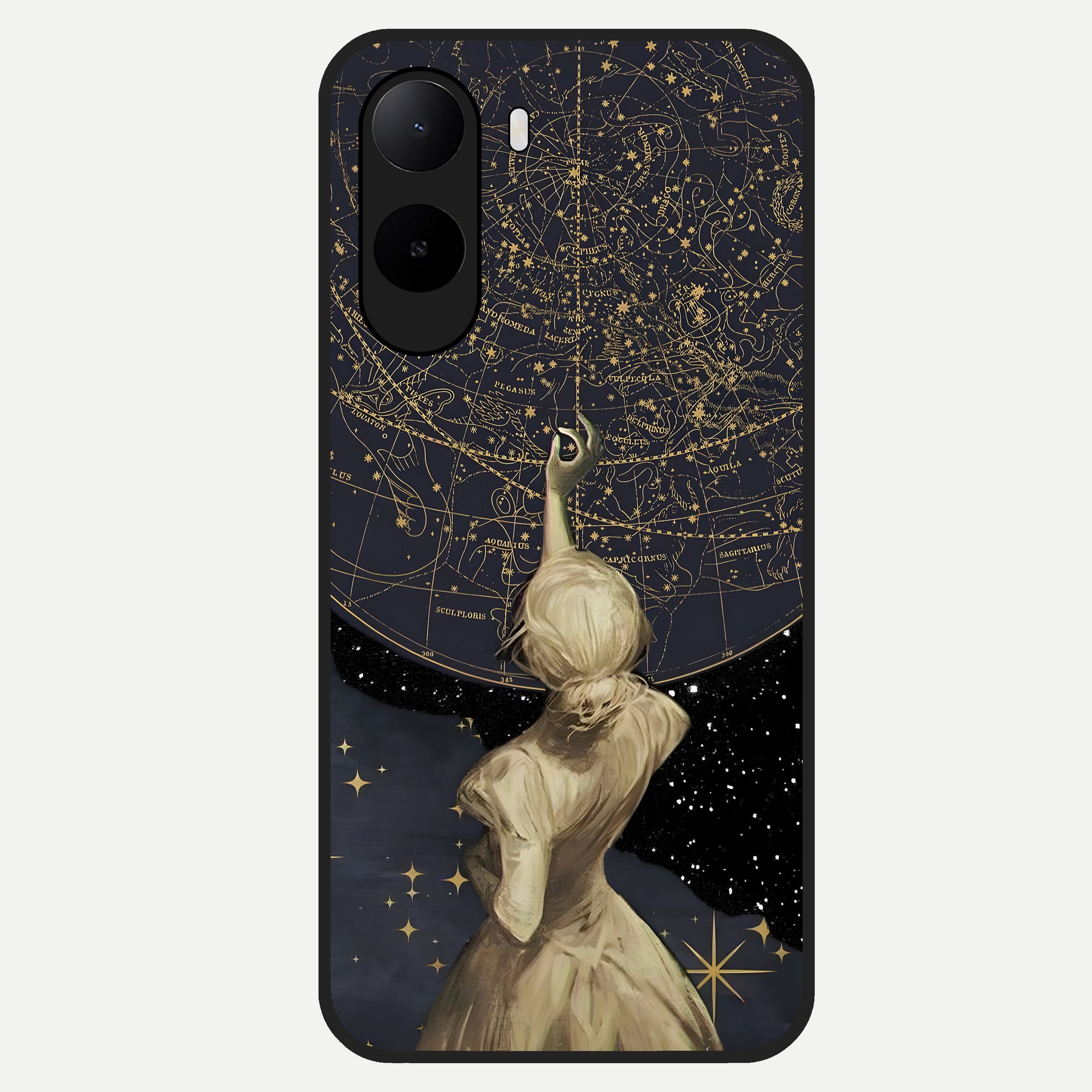  Taylor Swift Girl Glass Case For Poco C85x back cover – full design glossy printed glass finish
